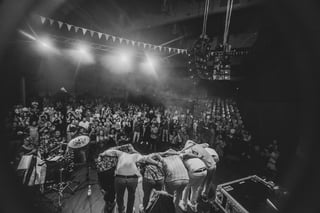 Band black and white